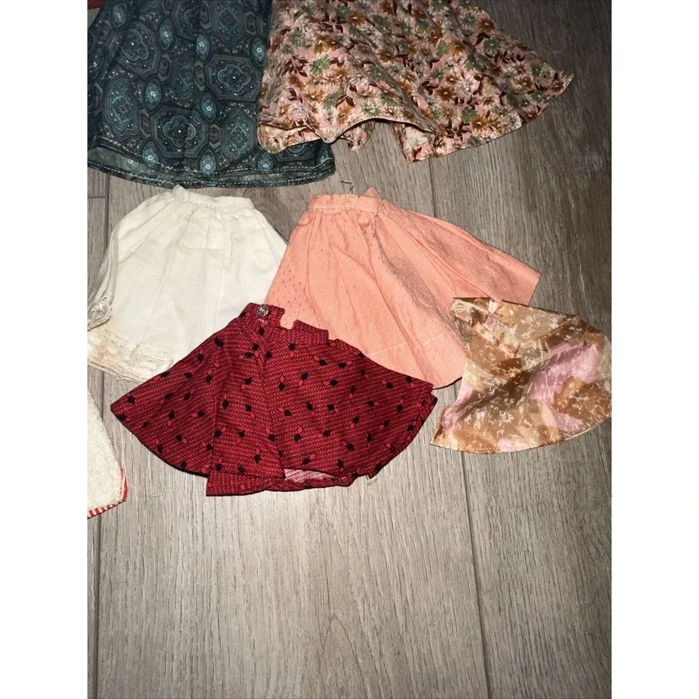 19 PCs Vintage‎ Barbie & Ken Doll Clothing Lot Dresses Outfits